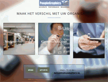 Tablet Screenshot of peoplegraphics.nl